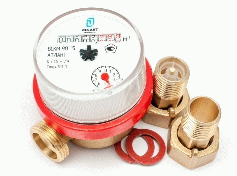 DECAST 1-2 (DN = 15, L = 110 mm) universal with unions, MP-U