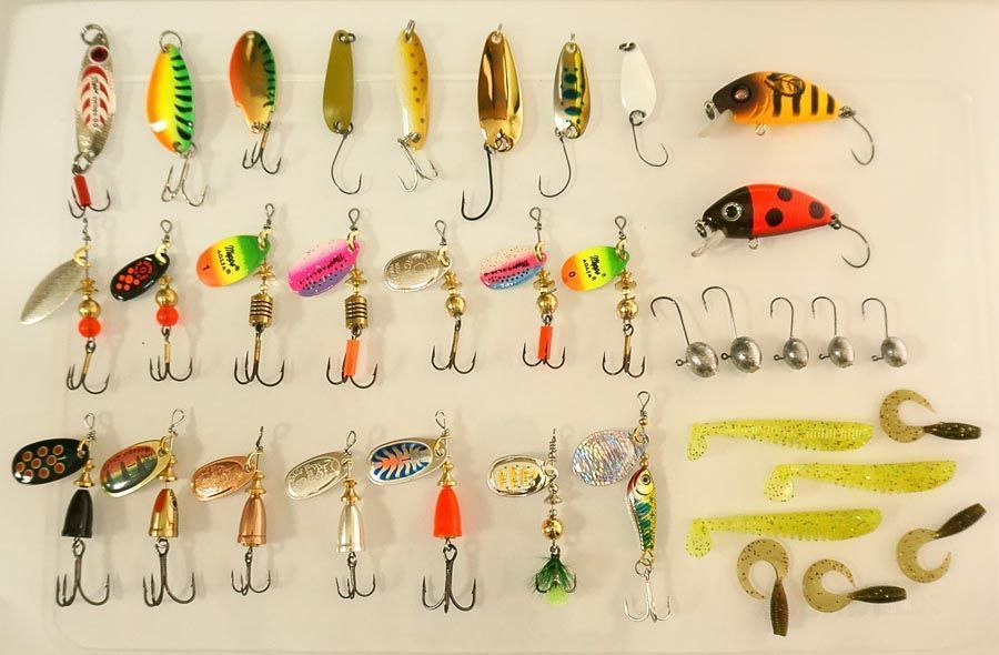 Ultralight spinning rods - lures