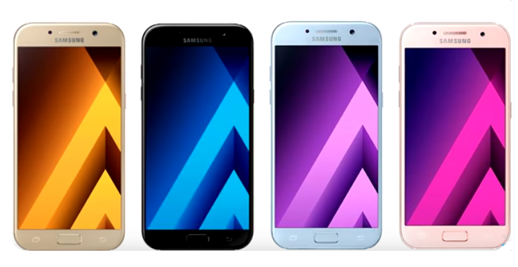 Various models of smartphone A5 (2017)
