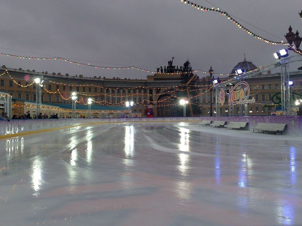 Ice fields of St. Petersburg in 2026