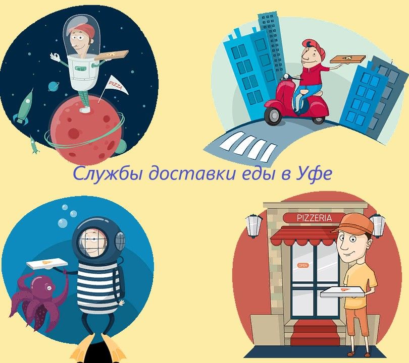 Rating of the best food delivery services in Ufa in 2026