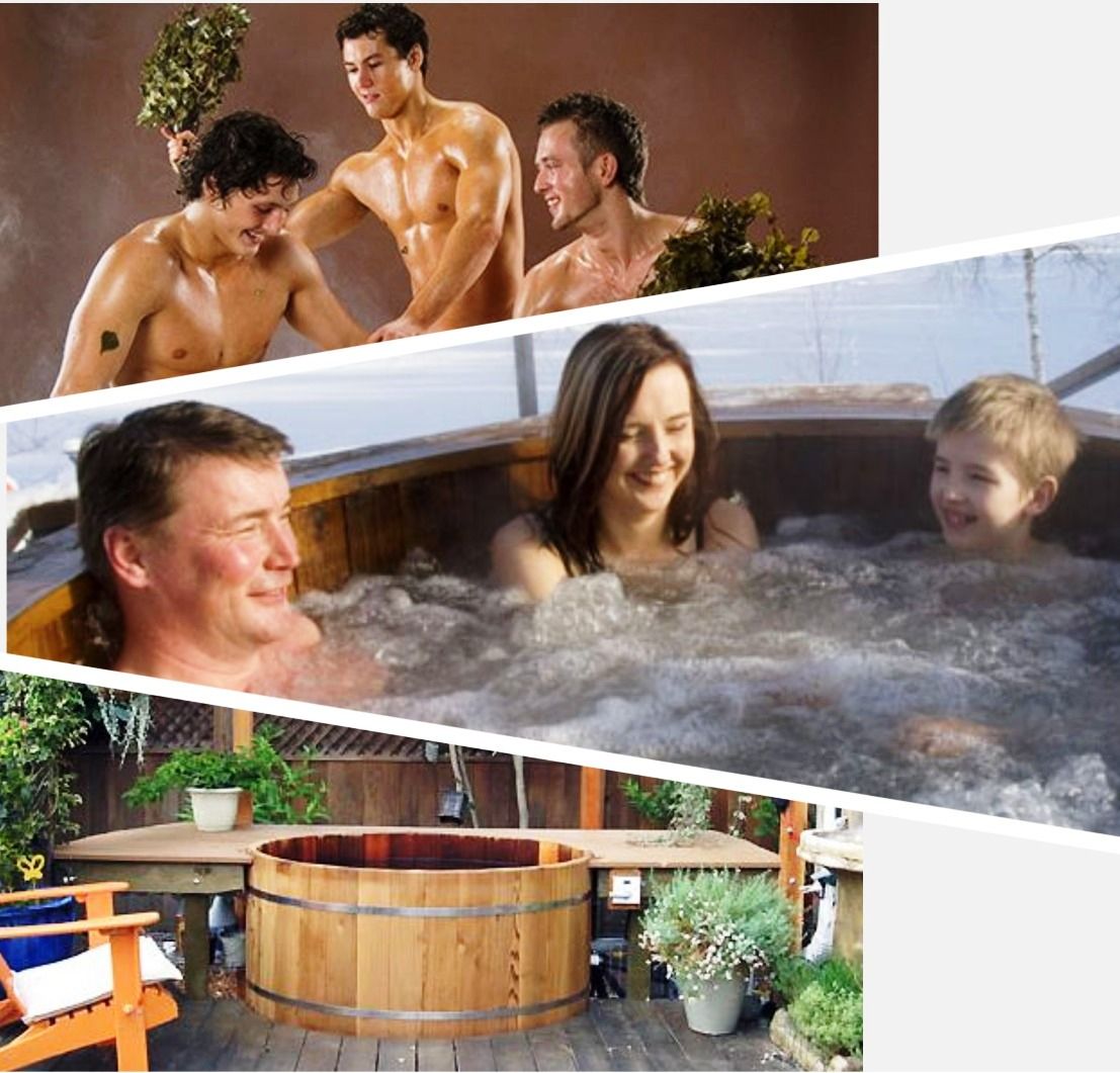 Phyto-barrels, contrasting fonts - health from the Russian bath