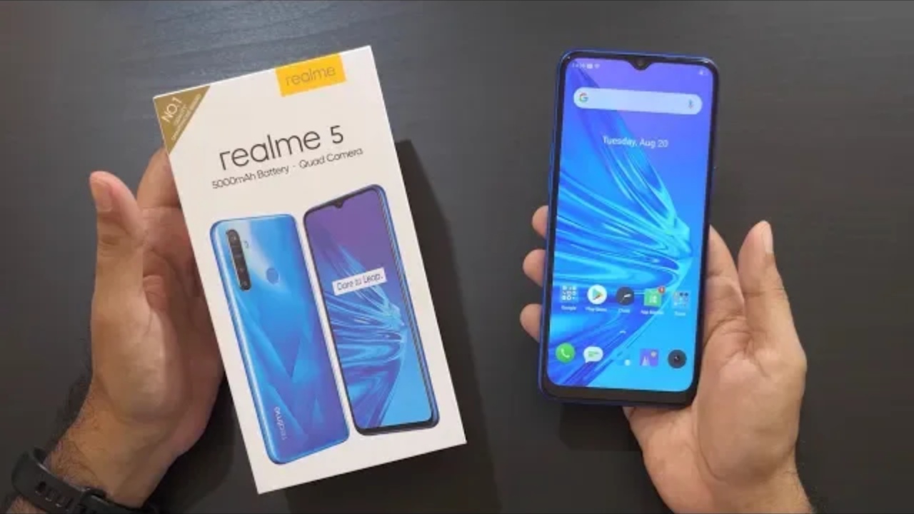 Realme 5 smartphone - pros and cons