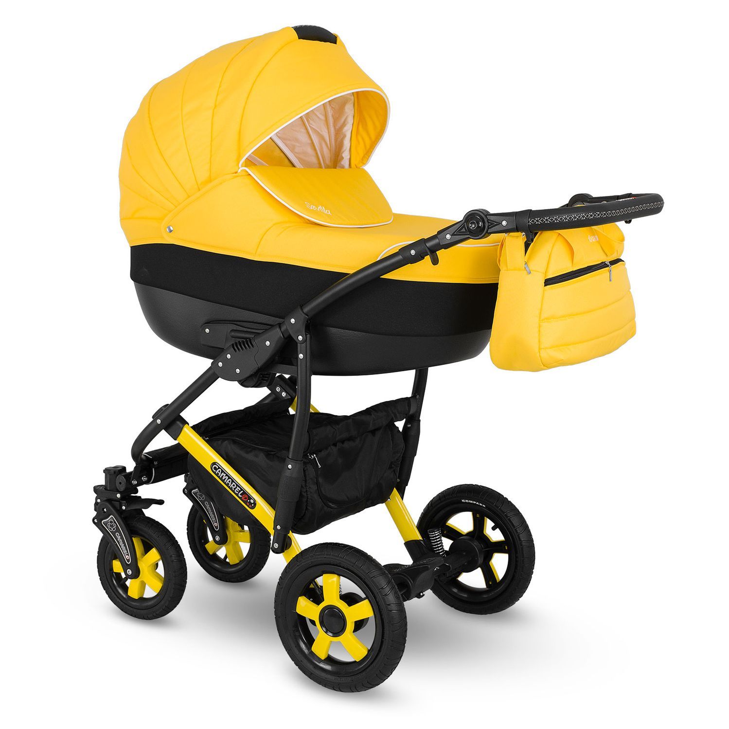 Review of the baby stroller Camarelo Sevilla 2 in 1