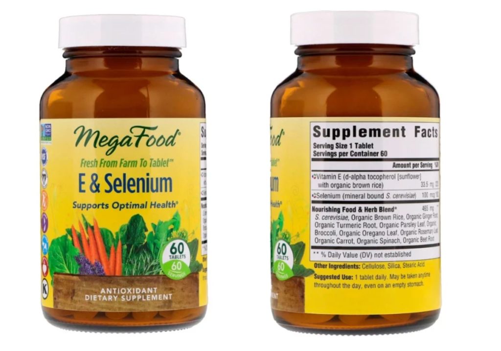  E & Selenium tab. No. 60